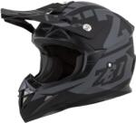 Zed Casca moto cross enduro pentru copii Zed X1.9D Targa - Gri mat Negru, pregatire intercom, ECE 22.06 (M141-158-L)