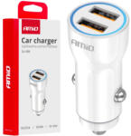 AMiO încărcător auto 2x USB-A AMIO-03879 (AX_03879)