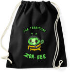 printfashion A félelmetes Zom-bee - Sportzsák, Tornazsák - Fekete (18587230)
