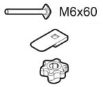 Menabo Set suruburi pentru clema de scara Menabo (700035700000)