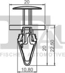 FA1 12-20007.25 - Clips, acoperire decorativa si protectie - Clips acoperire decorativa si protectie - FA1 - 12 - 20007.25 - FA1-12-20007.25 (FA1122000725)