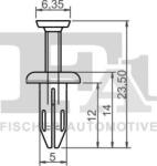 FA1 77-30028.25 - Clips, acoperire decorativa si protectie - FA1-77-30028.25 (FA1773002825)
