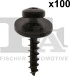 FA1 22-70001.100 - Clips, acoperire decorativa si protectie - SET 100 BUC SURUBURI - compatibil Peugeot. Mazda. Renault. Citroën - FA1-22-70001.100 (FA12270001100)