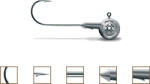 Owner Hooks Precision 1/0-s 8 g ezüst horoggal szerelt jigfej 4 db/csomag