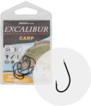 Excalibur River feeder fekete 4-es lapkás szakállas horog