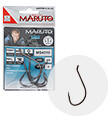 KOÓS MS4310HCCPPTFE Beak Forged Reversed HC CUT Point 5/0-s fekete nikkel harcsázó horog