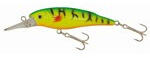 Kamasaki Shad Col: 5 Olajzöld hát, sárga has 9 cm 12 g crankbait wobbler