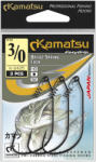 Kamatsu offset spring lock fekete nikkel 2/0-s offset horog