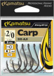 Kamatsu dx-aji fekete nikkel 4-es füles szakállas horog