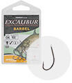 Excalibur Barbel Special NS 10-es fekete nikkel lapkás szakállas horog