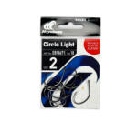 Hayabusa H. CRL 186 BN 4-es fekete nikkel füles szakállas horog 10 db/csomag