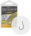 Excalibur Carp Maggot NS 12-es fekete füles szakállas horog