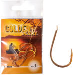  Golden Lake 2020 pontyozó arany 1-es lapkás horog