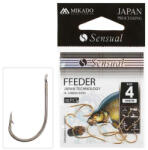 Mikado Sensual Feeder 9109 8-as szakállas feeder horog 10 db/csomag