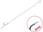 Delphin Proxi Sting 8 cm 0, 1 mm Sting 5 mm 10-es szakállas előkötött horog 6 db/csomag