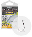 Excalibur Bream Maggot NS 12-es fekete lapkás szakállas horog