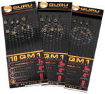 Guru QM1 10 cm 0, 17 mm 14-es előkötött horog 8 db/csomag
