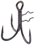 MadCat Shad T-treble BN 4 × hármas 3/0-s fekete nikkel harcsázó horog 4 db/csomag