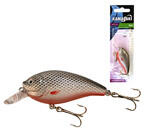 Kamasaki Fat Col: 1 Zöld hát, sárga has crankbait wobbler