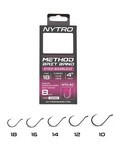  Nytro NTO-B2 Csaligyűrűs method 10 cm 0, 17 mm 16-os szakáll nélküli előkötött horog