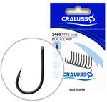 Cralusso Boilie Carp Ptfe Bevonat 6-os füles szakállas horog
