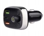 Carmotion Wayme Fm Transmitter 12/24V Usb-c Pd, QC4.0, Auto-ID, voltmérő és (63011)