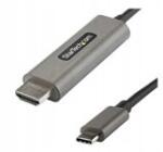 StarTech Usb C Hdmi kábel, 2 m, 4K 60Hz, HDR10, Ultra Hd, Usb típus (CDP2HDMM2MH)