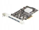 StarTech 4 portos Usb PCIe kártya 10 Gbps Usb 3.1 3.2 Gen 2 Type-A Pci Express (PEXUSB314A2V2)