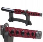  Japán Tanto Formájú Levélvágó Kés SW-1811BK Állvánnyal 24 CM (SW-1811BK)