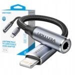 Vention Lightning adapter 3.5mm Jack Vention 0, 1m fekete N/a