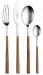 Pintinox Sushi Queen Teak Satin 24 részes evőeszköz készlet, fekete-arany díszdobozos (17CS7091)