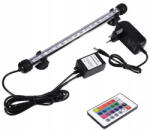 Aptel Apt ZD87 Akvárium világítás Led Rgb, távirányítóval, 3, 8 W, 28 cm (APT_ZD87)