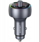 USAMS autós töltő CC328 30W Usb-a/usb-c Bluetooth (CC328CC01)