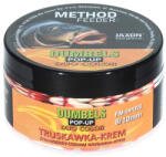  Jaxon Dumbels Duo Color Method Strawberry Cream (eper-krém) 8/10 mm 30 g pop-up csali