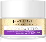 Eveline Cosmetics 24k Gold & Retinol 50+ liftinges krém 50+ 50 ml