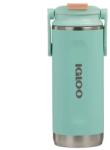 Igloo Flip 'n' Sip termosz, 473 ml, 6 órán át melegen és 24 órán át hidegen tartja az italokat, rozsdamentes acél, BPA-mentes, környezetbarát, mosogatógépben mosható, zöld (2.97000171555)