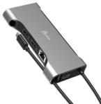 j5create JCD367, USB C-típus, SD, MicroSD (TransFlash), 144 Hz, 3840 x 2160, 2560 x 1440, 1920 x 1080 (HD 1080), Szürke, 0, 2 M (JCD367-N)