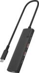 RaidSonic Docking station Raidsonic 4-Port USB 3.2 Gen 2 cu Power Delivery, IB-HUB1437-CPD (IB-HUB1437-CPD)