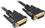 Sharkoon Cablu video Sharkoon Adapter DVI-D -> DVI-D (24+1), negru, 3, 0m (4044951009121)
