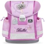 Belmil Rucsac școlar, cu cataramă metalică, BELMIL „Classy Ballerina, violet, balerină (403-13/AG/43)