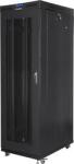 Lanberg Rack cabinet 19 free-standing 37U/800x1000 (flat pack) with glass door lCD V2 FF01-8037-23BL Black (FF01-8037-23BL)