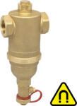 Icma 746 F-F dirt separator for heating cooling systems with a removable magnetic cartridge (82746AF05)