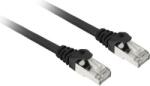 Sharkoon Cablu retea Sharkoon patch, SFTP, RJ-45, cu cablu neecranat Cat. 7a (Negru, 3 metri) (4044951029358)