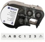 Brady M4C-750-584 / 170811, 19.05 mm x 6.10 m, Plastic, imprimare neagră / fundal alb (170811)
