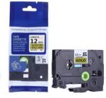 Compatibil Banda compatibila Brother TZ-831 / TZe-831, 12mm x 8m, text negru / fundal auriu (TZe831)