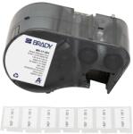 Brady M5-17-351 / 170856, 25.40 mm, Vinil, imprimare neagră / fundal alb (170856)