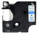 Compatibil Banda compatibila Dymo 53714, 24mm x 7m, text albastru / fundal alb (53714)
