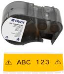 Brady M5C-1500-595-YL-BK / 170946, 38.10 mm x 7.62 m, Vinil, imprimare neagră / fundal galben (170946)