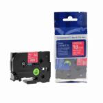 Compatibil Banda compatibila Brother TZ-445 / TZe-445, 18mm x 8m, text alb / fundal rosu (TZe-445)