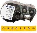 Brady M4C-750-584-YL / 170812, 19.05 mm x 6.10 m, Plastic, imprimare neagră / fundal galben (170812)